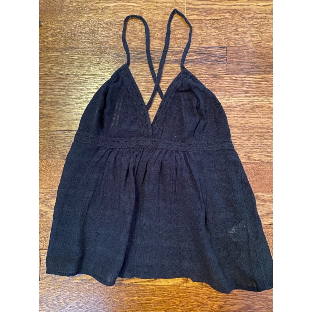Beachy criss-cross tank top